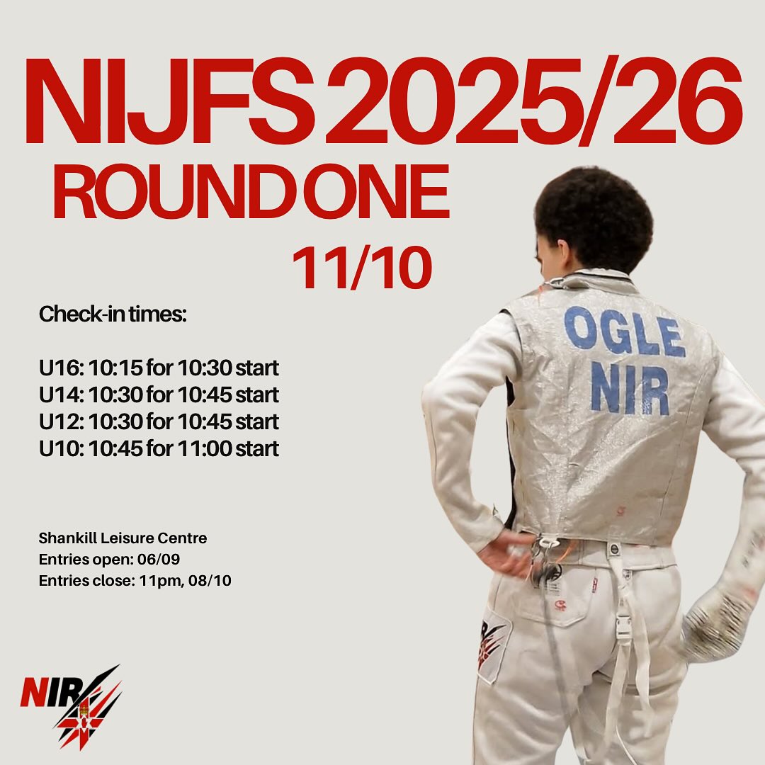 fencer in the junior foil series